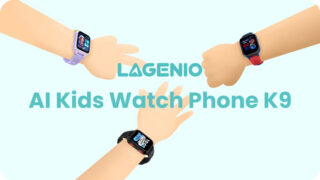 LAGENIO GPS smartwatch για παιδιά K9, 1.78" AMOLED, με κάμερα, 4G, IP68, μωβ 2