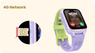 LAGENIO GPS smartwatch για παιδιά K9, 1.78" AMOLED, με κάμερα, 4G, IP68, μωβ 10