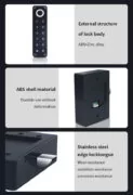 KERONG ηλεκτροπύρος KR-S1030, συνδυασμού & fingerprint, μαύρος 9 KERONG ηλεκτροπύρος KR-S1030, συνδυασμού & fingerprint, μαύρος 3