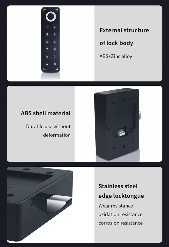 KERONG ηλεκτροπύρος KR-S1030, συνδυασμού & fingerprint, μαύρος 5 KERONG ηλεκτροπύρος KR-S1030, συνδυασμού & fingerprint, μαύρος - Image 3