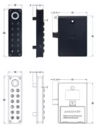 KERONG ηλεκτροπύρος KR-S1030, συνδυασμού & fingerprint, μαύρος 11 KERONG ηλεκτροπύρος KR-S1030, συνδυασμού & fingerprint, μαύρος 5