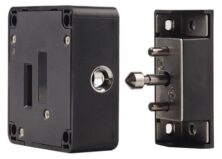 KERONG ηλεκτροπύρος KR-S61A, με RFID reader, κρυφός, μαύρος