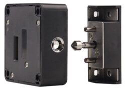 KERONG ηλεκτροπύρος KR-S61A, με RFID reader, κρυφός, μαύρος
