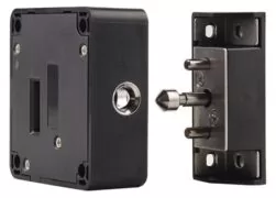 KERONG ηλεκτροπύρος KR-S61A, με RFID reader, κρυφός, μαύρος