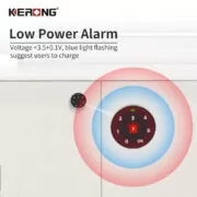 KERONG ηλεκτρικό λουκέτο ασφαλείας KR-Y4621P, συνδυασμού, μαύρο 3