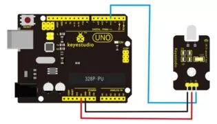 KEYESTUDIO digital IR transmitter module KS0027, για Arduino 2