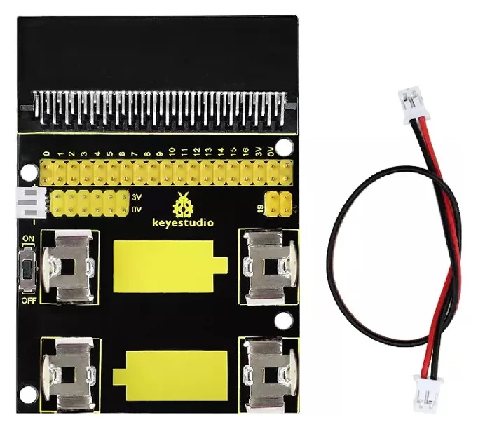 KEYESTUDIO power supply shield KS0294 για Micro:bit 3 KEYESTUDIO power supply shield KS0294 για Micro:bit