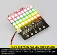 KEYESTUDIO SK6812 4x8 LED dot matrix shield KS0315 για Micro:bit 8 KEYESTUDIO SK6812 4x8 LED dot matrix shield KS0315 για Micro:bit 2
