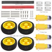 KEYESTUDIO motor wheel kit για smart car KS0324 8 KEYESTUDIO motor wheel kit για smart car KS0324 3