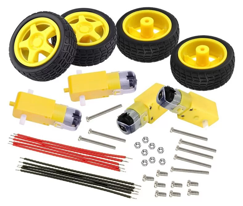 KEYESTUDIO motor wheel kit για smart car KS0324 3 KEYESTUDIO motor wheel kit για smart car KS0324