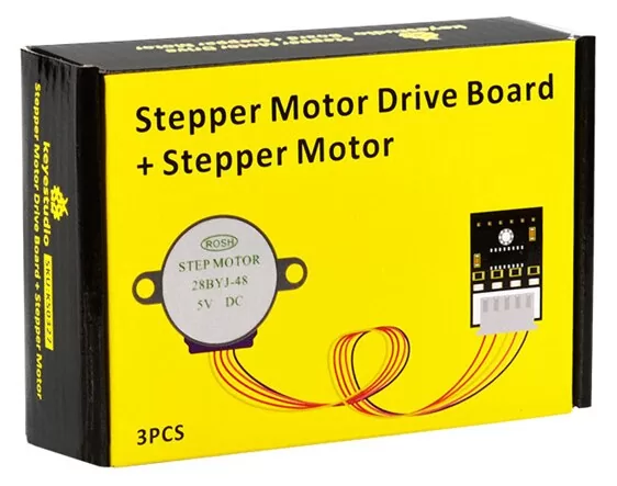 KEYESTUDIO stepper motor drive board και stepper motor KS0327, 5V, 3τμχ 6 KEYESTUDIO stepper motor drive board και stepper motor KS0327, 5V, 3τμχ - Image 4