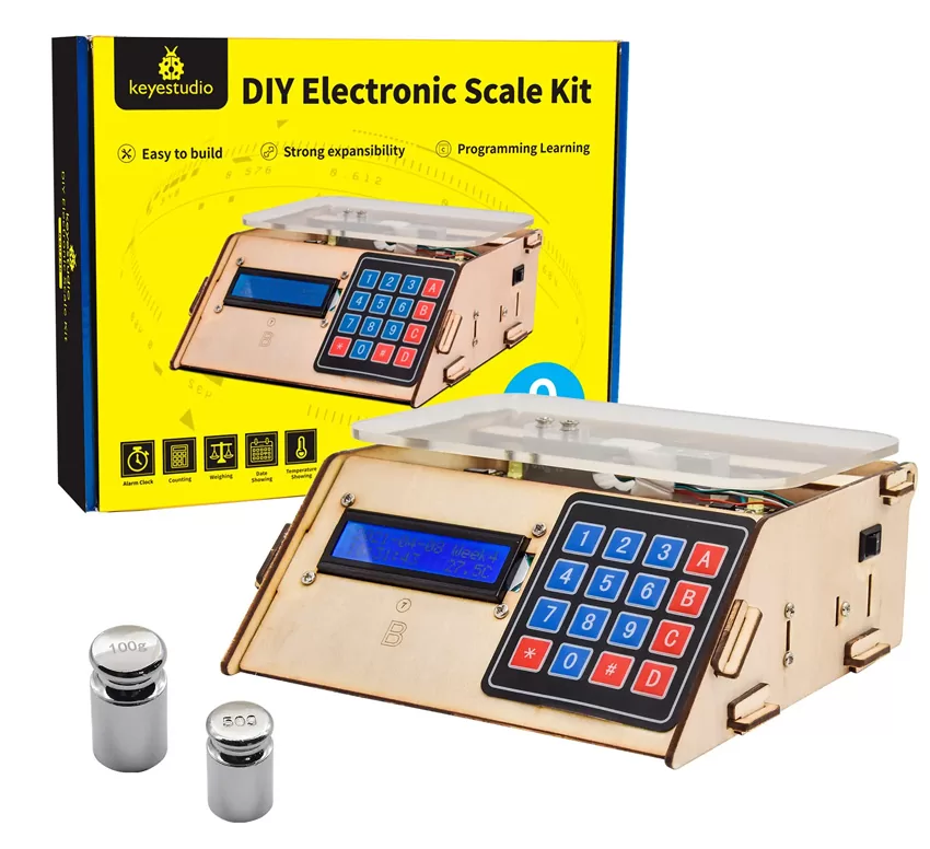 KEYESTUDIO Electronic Scale Kit KS0345 για Arduino 5 KEYESTUDIO Electronic Scale Kit KS0345 για Arduino - Image 3