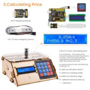 KEYESTUDIO Electronic Scale Kit KS0345 για Arduino 11 KEYESTUDIO Electronic Scale Kit KS0345 για Arduino 2