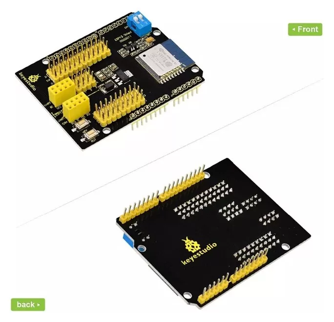 KEYESTUDIO ESP13 shield serial port module KS0366 για Arduino 6 KEYESTUDIO ESP13 shield serial port module KS0366 για Arduino - Image 4