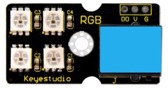 KEYESTUDIO EASY plug 2812 2x2 RGB module KS0370 3
