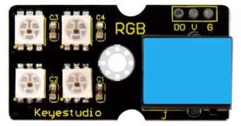 KEYESTUDIO EASY plug 2812 2x2 RGB module KS0370 8 KEYESTUDIO EASY plug 2812 2x2 RGB module KS0370 3