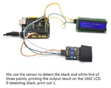 KEYESTUDIO 3-channel infrared line tracking sensor KS0453 3