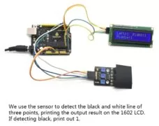 KEYESTUDIO 3-channel infrared line tracking sensor KS0453 7 KEYESTUDIO 3-channel infrared line tracking sensor KS0453 3