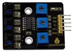 KEYESTUDIO 3-channel infrared line tracking sensor KS0453