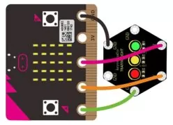 KEYESTUDIO honeycomb traffic light module KS0480 για Micro:bit 2