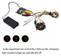 KEYESTUDIO honeycomb traffic light module KS0480 για Micro:bit 3