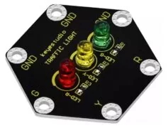 KEYESTUDIO honeycomb traffic light module KS0480 για Micro:bit 2 KEYESTUDIO honeycomb traffic light module KS0480 για Micro:bit 1