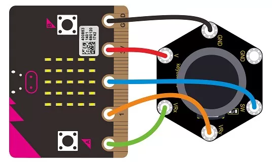KEYESTUDIO honeycomb PS2 joystick module KS0481 για Micro:bit 4 KEYESTUDIO honeycomb PS2 joystick module KS0481 για Micro:bit - Image 2