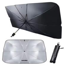 KAKUSIGA ομπρέλα ηλιοπροστασίας παρμπρίζ αυτοκινήτου KSC-1536, 137x78cm
