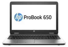 HP Laptop ProBook 650 G2, Refurbished Grade A, i5-6200U, 16/256GB M.2, 15.6", Cam, HD Graphics 520, FreeDOS