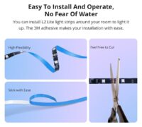 SONOFF smart LED καλωδιοταινία L2-LITE-5M, RGB, WiFi & BT, 5m 2