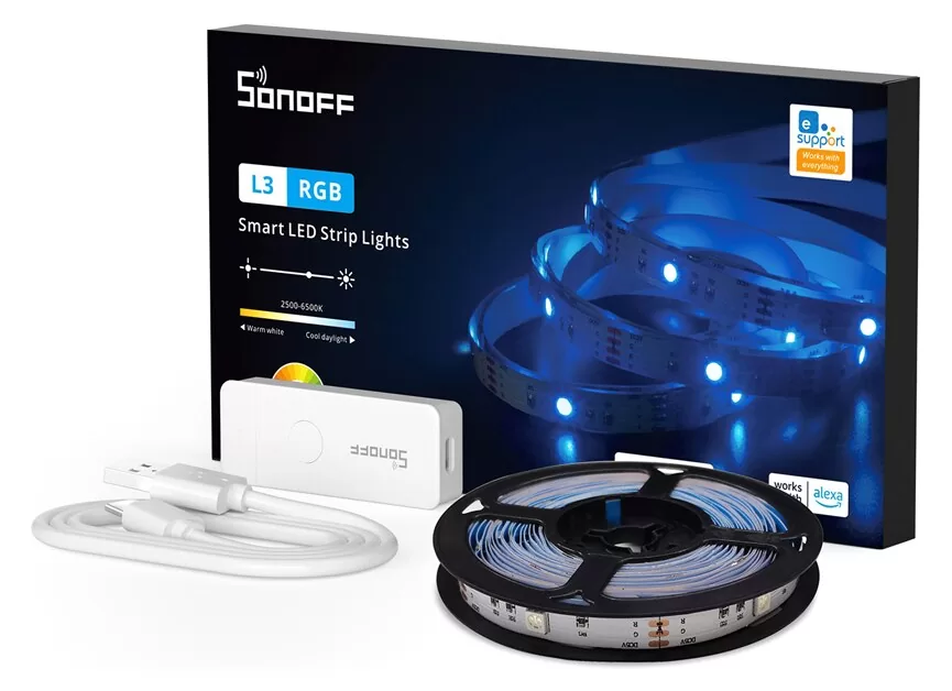 SONOFF smart LED καλωδιοταινία L3, RGB, Wi-Fi & Bluetooth, 5m 3 SONOFF smart LED καλωδιοταινία L3, RGB, Wi-Fi & Bluetooth, 5m