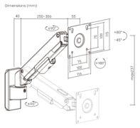 BRATECK επιτοίχια βάση οθόνης LDA113-111, 17-32", έως 9kg 10 BRATECK επιτοίχια βάση οθόνης LDA113-111, 17-32", έως 9kg 4
