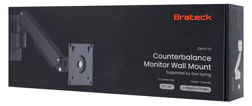 BRATECK επιτοίχια βάση οθόνης LDA113-111, 17-32", έως 9kg 7 BRATECK επιτοίχια βάση οθόνης LDA113-111, 17-32", έως 9kg - Image 5