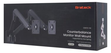 BRATECK επιτοίχια βάση για 2x οθόνες LDA113-114, 17-32", έως 9kg 6