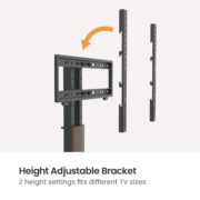 BRATECK επιτραπέζια βάση τηλεόρασης LDT03-29LD, 32-77", έως 40kg 3
