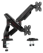 BRATECK βάση γραφείου για 2x οθόνες LDT114-C024, 17-35", έως 12kg 1