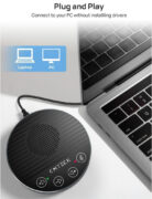 CMTECK επιτραπέζιο μικρόφωνο LE2102 με ηχείο, omnidirectional, USB/USB-C, μαύρο 8 CMTECK επιτραπέζιο μικρόφωνο LE2102 με ηχείο, omnidirectional, USB/USB-C, μαύρο 2