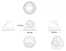 LONGSE υβριδική κάμερα LIRDLAHTC500FKE, 2.8mm, 1/2.5" CMOS 5MP, IR 20m 4