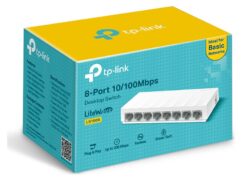TP-LINK desktop switch LiteWave LS1008, 8-port 10/100Mbps, Ver 1.0 5