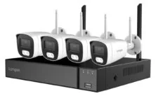 LONGSE NVR καταγραφικό με 4 κάμερες LW5MC84B1, WiFi, 5MP, 8 κανάλια