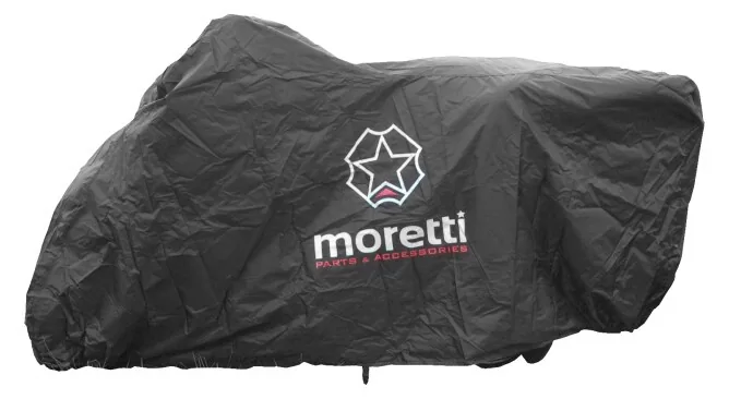 MORETTI κουκούλα μηχανής LXMA2753 με θήκη, L 246x104x127cm, μαύρη 3 MORETTI κουκούλα μηχανής LXMA2753 με θήκη, L 246x104x127cm, μαύρη