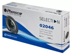 PHONOCAR σετ ηχεία αυτοκινήτου Selection 02046, 6.5", 90W, 2 δρόμων 3