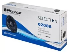 PHONOCAR σετ ηχεία αυτοκινήτου Selection 02086, 6.5", 90W, woofer 3
