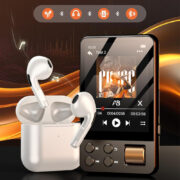 RUIZU MP3 player M19 με οθόνη αφής 2.4", 32GB, Bluetooth, μαύρο 5