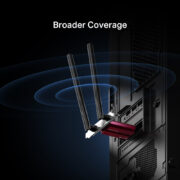 MERCUSYS κάρτα δικτύου WiFi 7 & Bluetooth MA37BE, 6500Mbps BE6500, PCIe, V1.0 15 MERCUSYS κάρτα δικτύου WiFi 7 & Bluetooth MA37BE, 6500Mbps BE6500, PCIe, V1.0 6