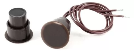 Μαγνητική επαφή συναγερμού MC-36, 40mm, καφέ, 10τμχ