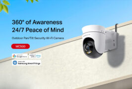 MERCUSYS smart κάμερα MC500, 1080p, WiFi, PTZ, SD, IP65, EU/1.0 2