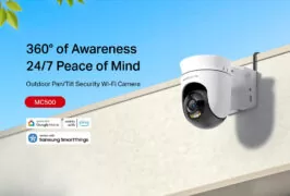 MERCUSYS smart κάμερα MC500, 1080p, WiFi, PTZ, SD, IP65, EU/1.0 2