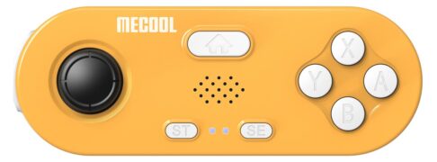 MECOOL σετ ασύρματων motion gamepad KidzMove GM2 για smart TV & TV Box, κίτρινο, 2τμχ 3