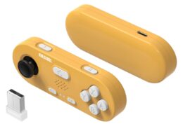 MECOOL σετ ασύρματων motion gamepad KidzMove GM2 για smart TV & TV Box, κίτρινο, 2τμχ 4